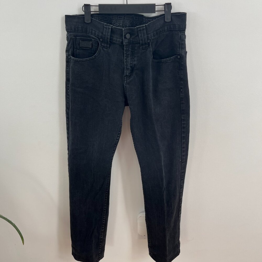 Porsche Design Men's Black Jeans size 34x34